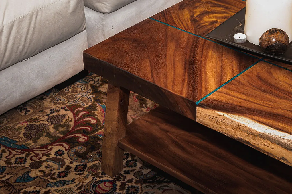 Parota Mosaic Coffee Table