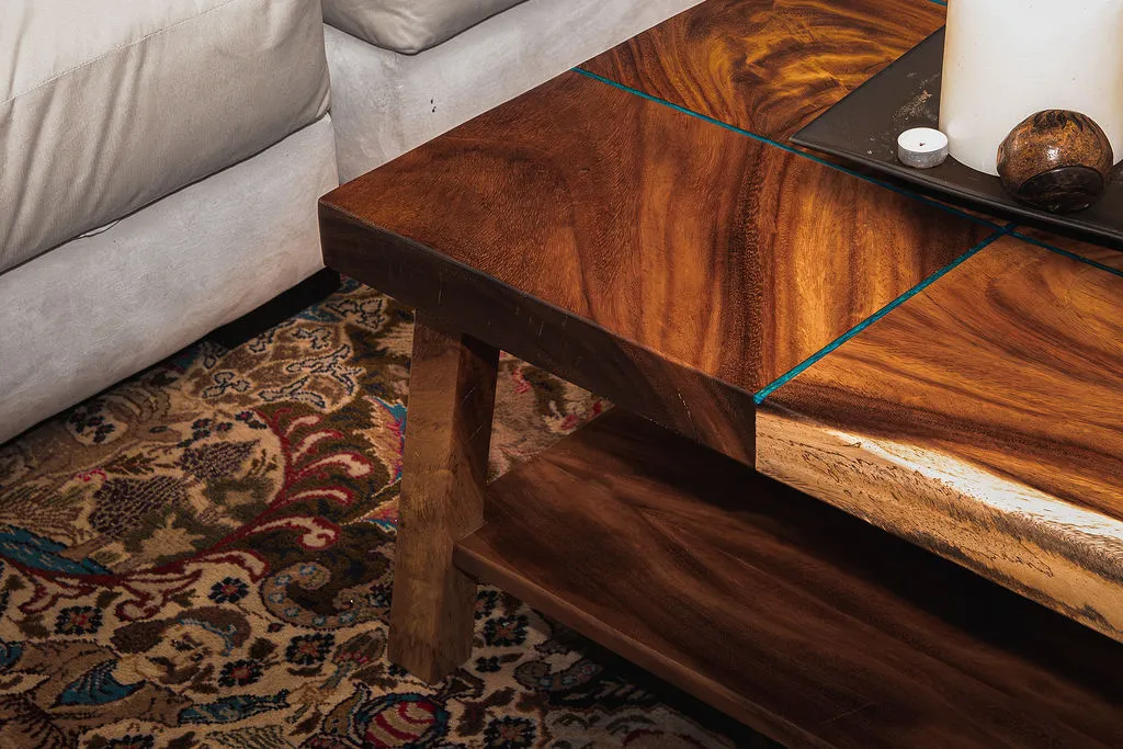 Parota Mosaic Coffee Table
